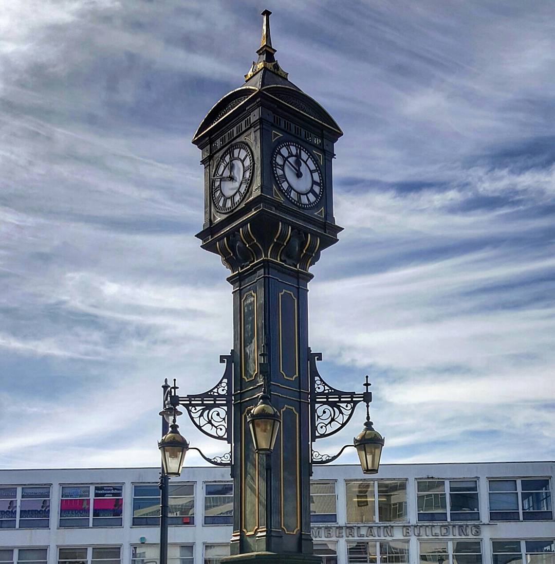 Jewellery Quarter Clock captured by Instagrammer