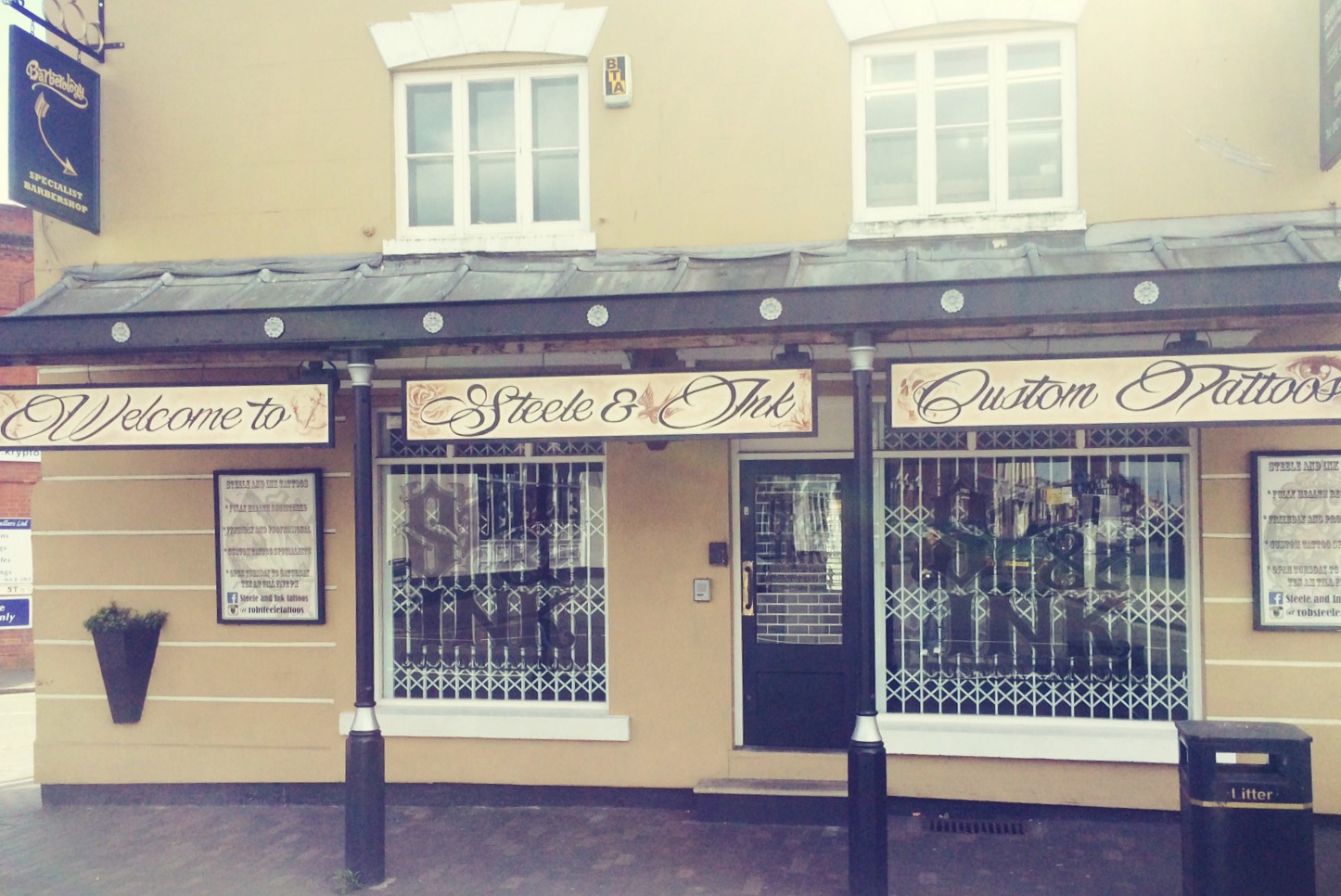 Steele & Ink Tattoos Birmingham Jewellery Quarter