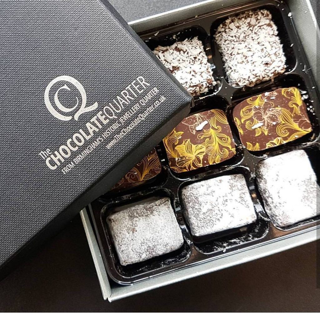 chocolate quarter Birmingham Jewellery Quarter