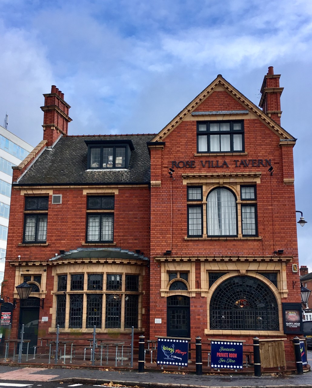 rose villa tavern Birmingham Jewellery Quarter